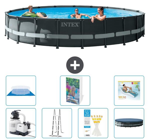 Ultra XTR Pool Rund - 610x122 cm - Piscina rotonda, 6 pezzi, modello S670