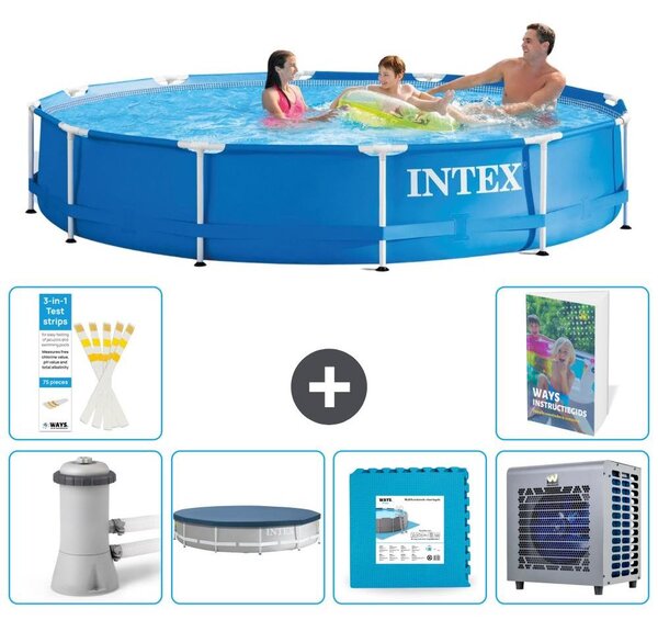 Piscina autoportante rettangolare - 366x76 cm - composta da 5 parti - modello S290