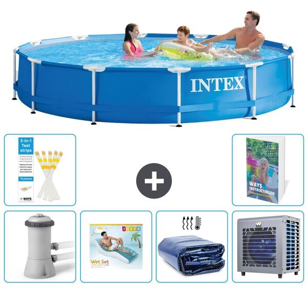 Piscina autoportante rettangolare - 366x76 cm - composta da 5 parti - modello S286