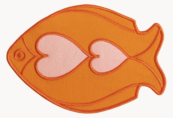 Set di 4 sottobicchieri fatti a mano Fish Splash