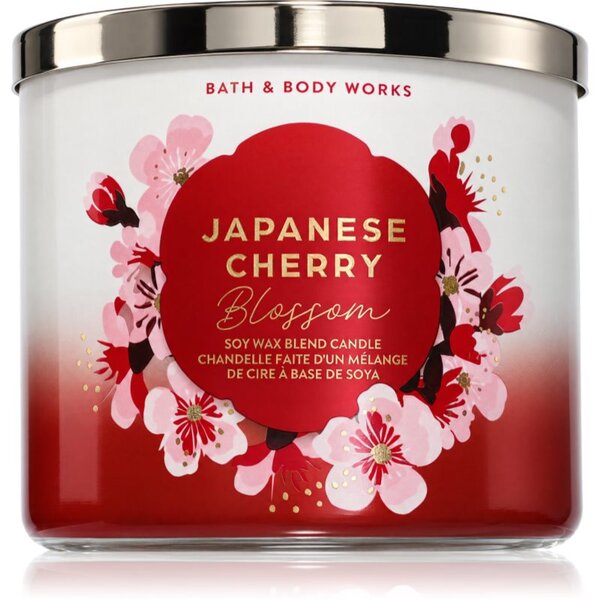 Bath & Body Works Japanese Cherry Blossom candela profumata 411 g