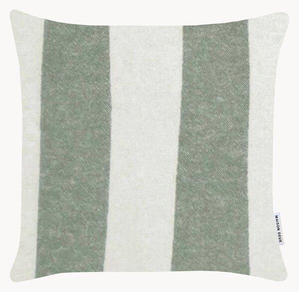 Copricuscino decorativo in lana neozelandese Rough Stripe