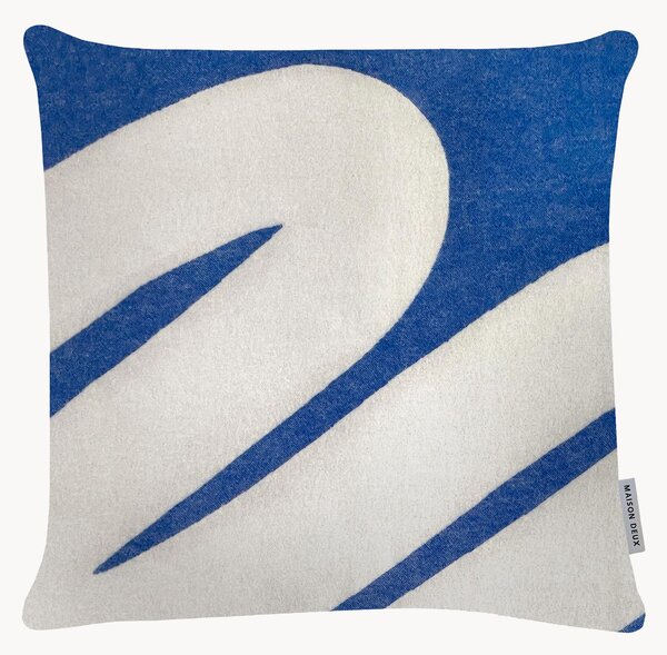 Copricuscino decorativo in lana neozelandese Swirl