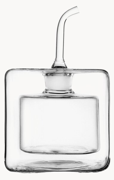 Dispenser aceto e olio in vetro borosilicato fatto a mano Cube