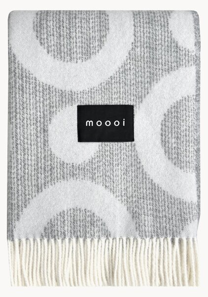 Coperta in lana jacquard Moooi