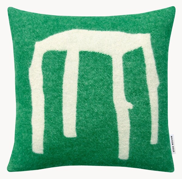 Cuscino in lana jacquard Teun Zwets