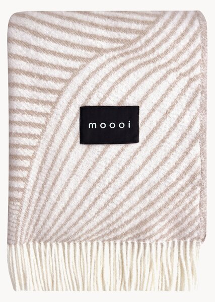 Coperta in lana jacquard Moooi