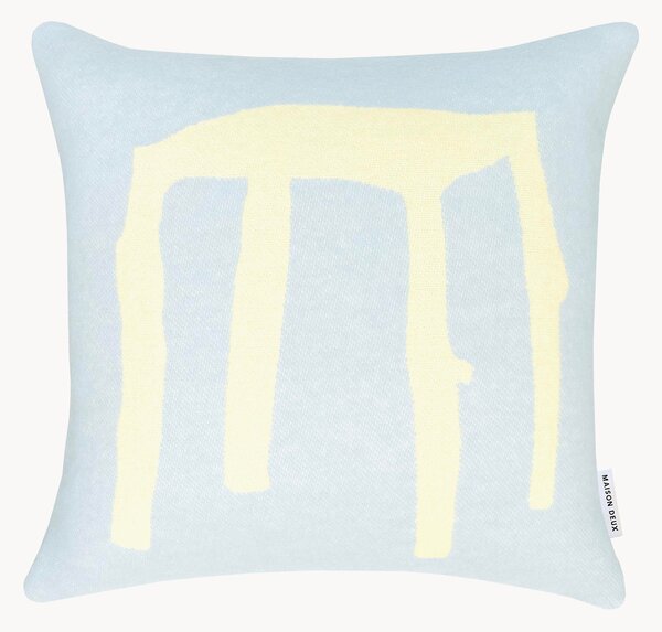 Cuscino in lana jacquard Teun Zwets