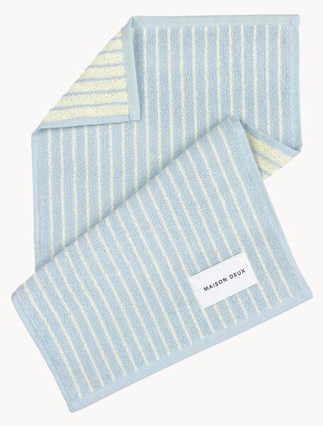 Asciugamano ospite in cotone Stripes