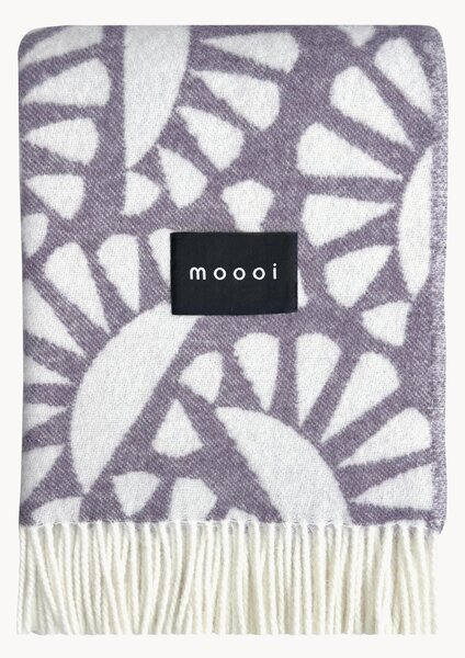 Coperta in lana jacquard Moooi