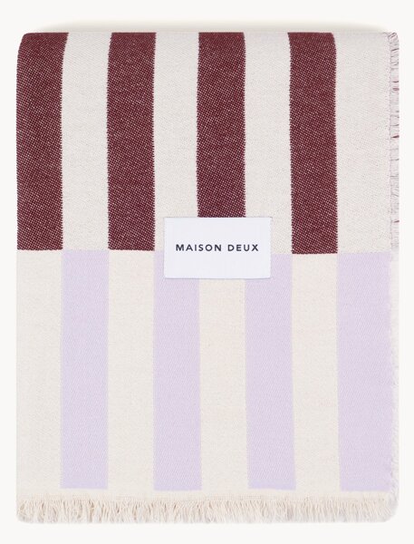 Coperta in cotone jacquard Tiles