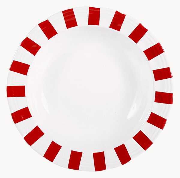Set di 6 piatti fondi Rubino