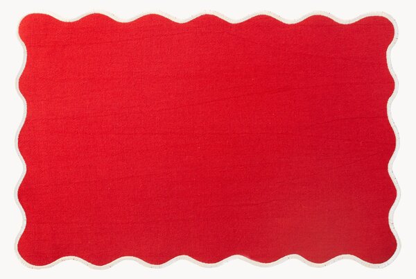 Set di 4 tovagliette americane in cotone Sarah