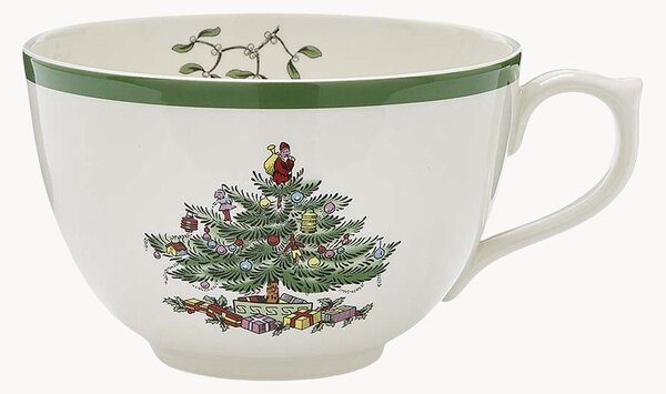 Tazza Jumbo in porcellana Christmas Tree