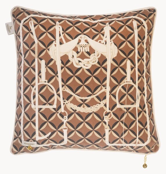 Cuscino in velluto Heritage Stirrup