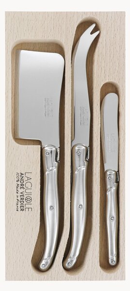 Set di 3 coltelli di farmaggio Debutant Inox