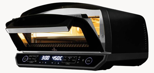 Forno per pizza nero opaco