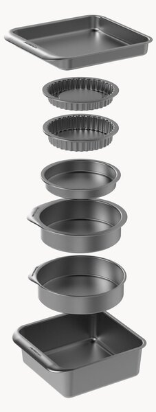 Set per dolci con rivestimento antiaderente MasterClass 7 pz