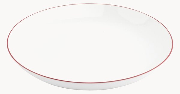 Set di 6 ciotole da portata in porcellana Basic White