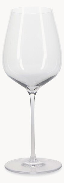 Set di 6 bicchieri da vino bianco in cristallo Lux