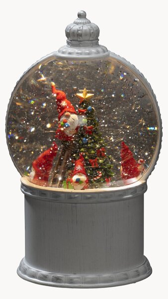 Decorazione natalizia a LED con funzione timer Santas