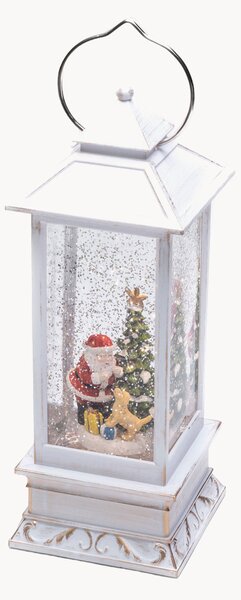 Decorazione natalizia a LED con funzione timer Santa With Dog