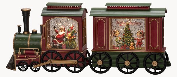 Decorazione natalizia a LED con funzione timer Train
