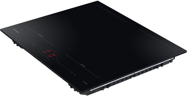 Samsung Piano Cottura Induzione 4 Fuochi Larghezza 60 cm Dual Flex Zone in Vetroceramica colore Nero - NZ64B5066FK/U1 Slim Fit 60cm