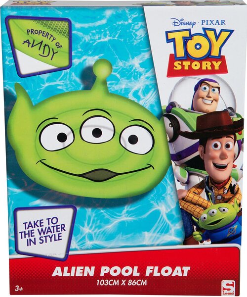 Materasso gonfiabile Toy Story 103 cm Alieni Verde Cool NUOVO