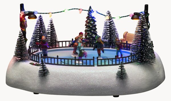 Decorazione natalizia a LED Ice Rink
