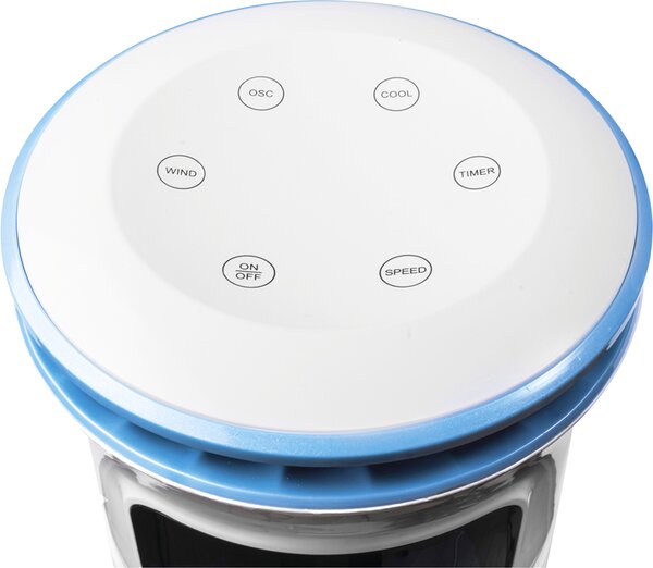 MACOM Ventilatore Raffrescatore d'Aria Evaporativo Oscillante 3 Velocit colore Bianco Breeze Tower Plus - 985