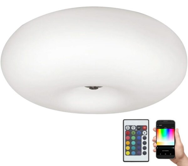 Eglo 75353 - Plafoniera dimmerabile RGBW OPTICA-C 2xE27/7,5W/230V + +TC