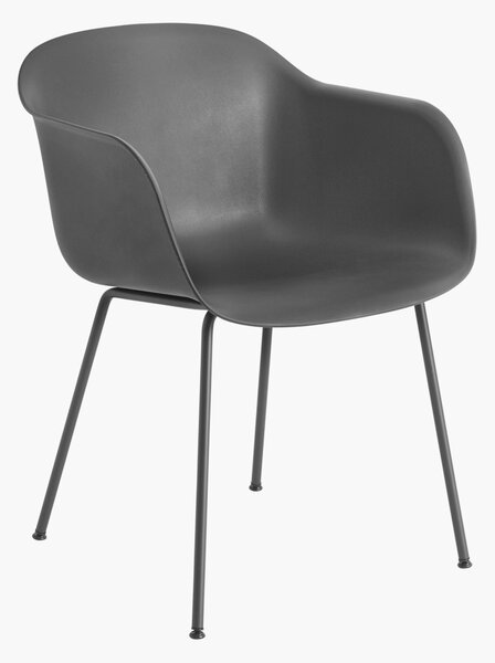 Sedia con braccioli Fiber