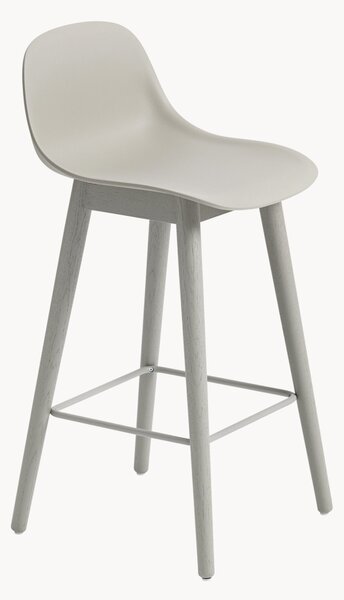 Sedia da bar in legno Fiber