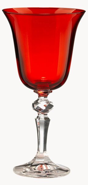Set di 6 bicchieri acqua in cristallo fatti a mano Zaccaria