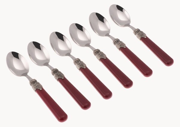 Set di 6 cucchiaini da caffè in acciaio inossidabile Classic