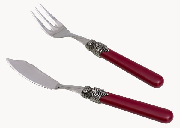 Set di 12 posate da pesce in acciaio inossidabile Classic, 6 persone