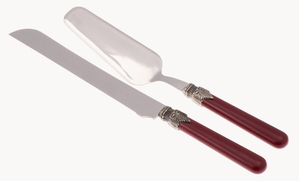 Set di 2 posate da dessert in acciaio inossidabile Classic