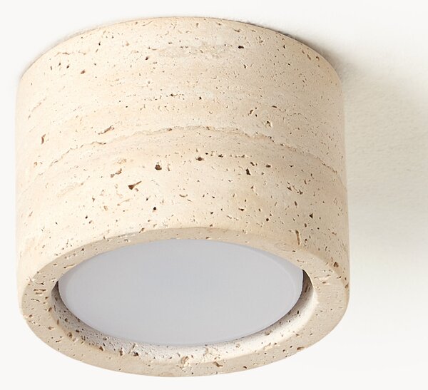 Faretti da soffitto in travertino Gema