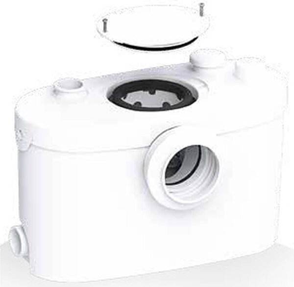 Sanibroy SaniPro XR UP Färderanlage WC, Bidet, Waschbecken, Dusche, 2 Einlässe