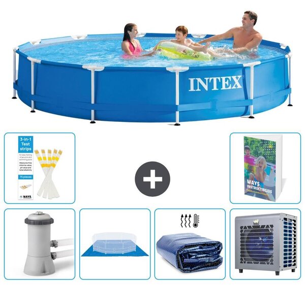 Piscina autoportante rettangolare - 366x76 cm - composta da 5 parti - modello S278
