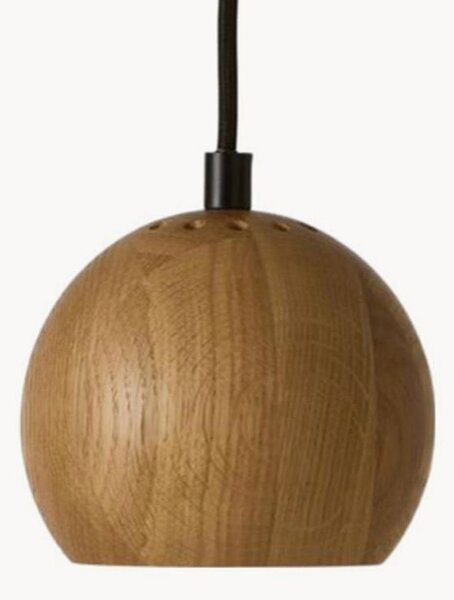 Lampada a sospensione a LED in legno di quercia Ball
