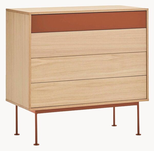 Cassettiera in legno Yoko