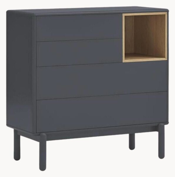Cassettiera in legno Corvo