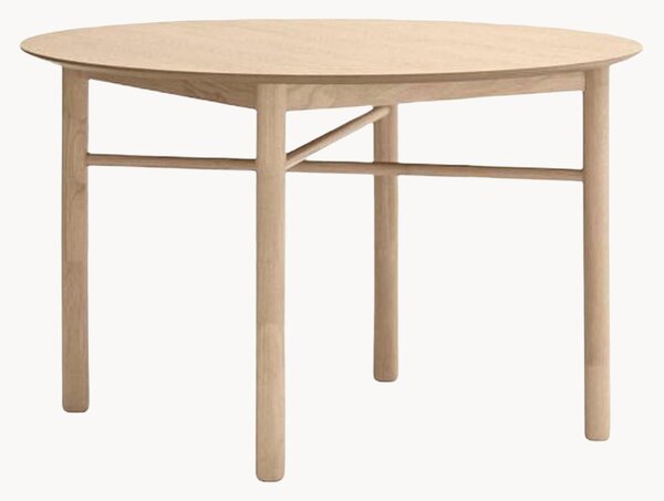 Tavolo rotondo con gambe in legno di caucciù Junco