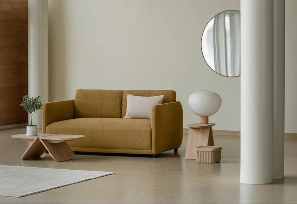 Tavolino da salotto di colore naturale in rovere massiccio 54x100 cm Avio – Blomus