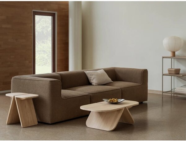 Tavolino da salotto di colore naturale in rovere massiccio 54x100 cm Avio – Blomus