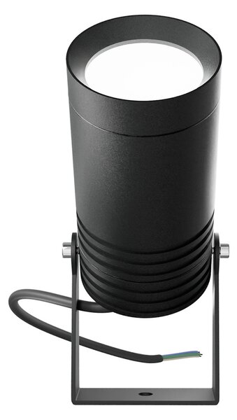 Faretto con Picchetto e Supporto GU10 IP67 in Alluminio e Vetro - Antracite