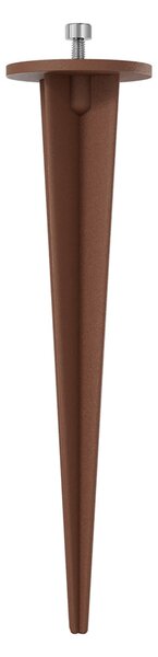Faretto con Picchetto e Supporto GU10 IP67 Alluminio e Vetro - Corten