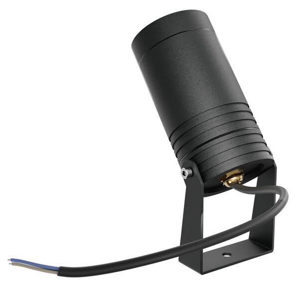 Faretto con Picchetto e Supporto GU10 IP67 in Alluminio e Vetro - Antracite